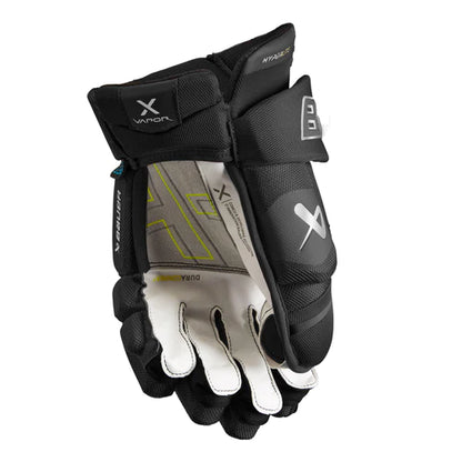 Bauer Vapor HyperLite Junior Hockey Gloves Black inside