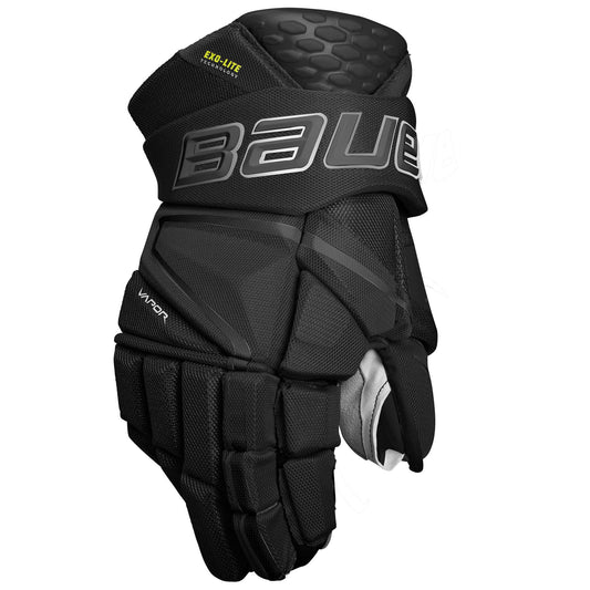 Bauer Vapor HyperLite Intermediate Hockey Gloves Black