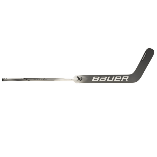 Bauer Vapor X5 Pro Senior Goalie Stick - Silver and Black