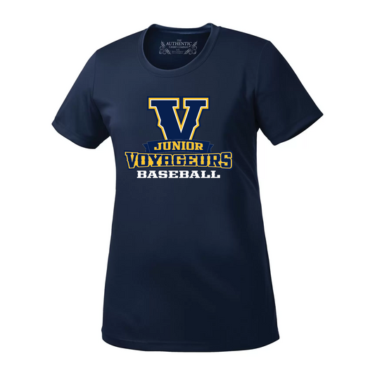 VEMBA (Valley East) Junior Voyageurs Baseball #1 Mom T-Shirt