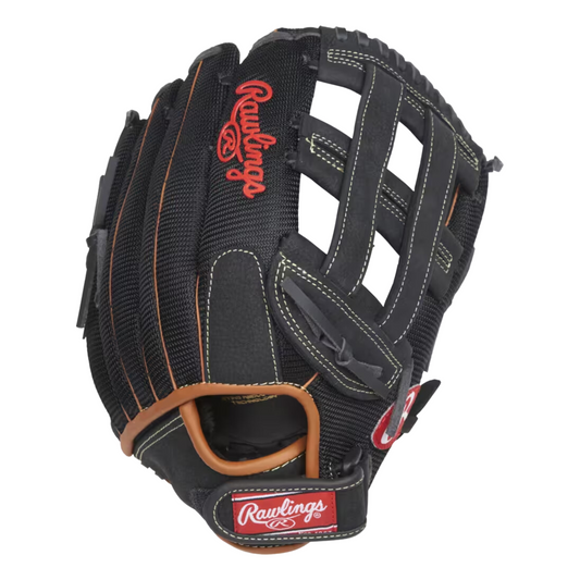Rawlings Longhorn Softball Glove Regular 13" Black