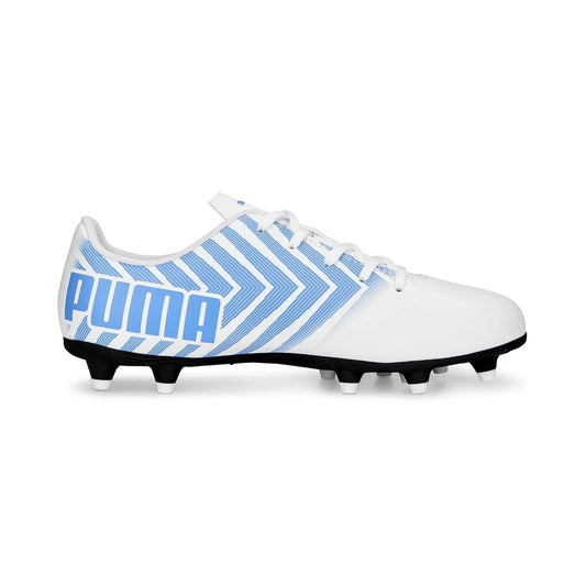 Puma Tacto FG/AG Youth Soccer Cleats White Blue