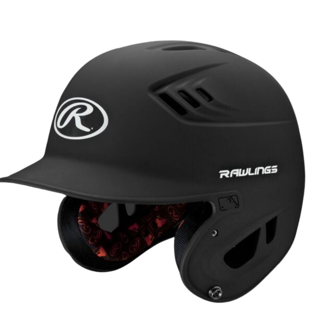 Rawlings Velo Junior Batting Helmet Black
