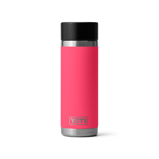 Yeti Rambler 18oz Bottle With Hotshop Cap pink