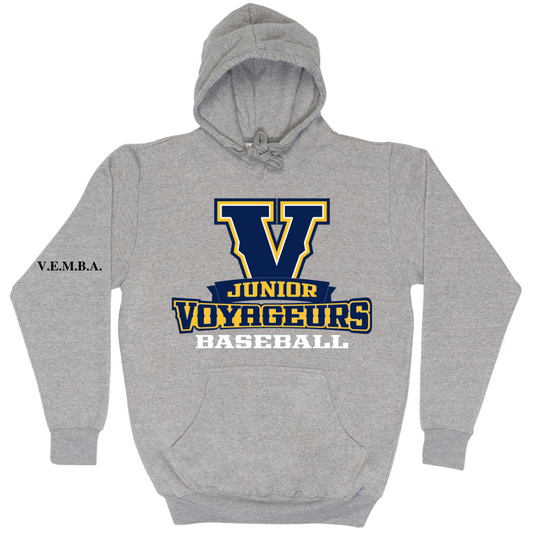 VEMBA (Valley East) Junior Voyageurs Baseball Hoodie