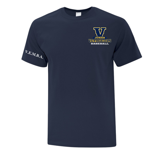 VEMBA (Valley East) Junior Voyageurs Baseball T-Shirt